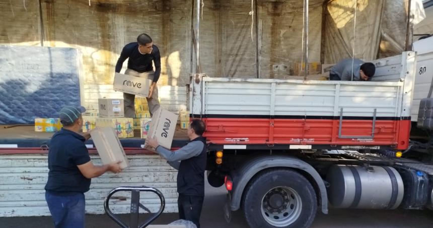 Llegoacute maacutes ayuda de La Pampa a Bahiacutea Blanca