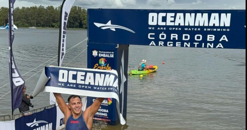 Joaquiacuten Moreno brilloacute en Embalse