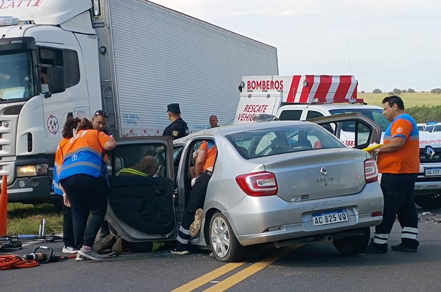 El conductor de Toay fue operado y se mantiene estable