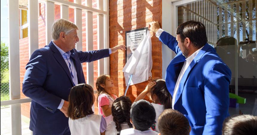 Ziliotto inauguroacute un Centro de Desarrollo Infantil en Carro Quemado