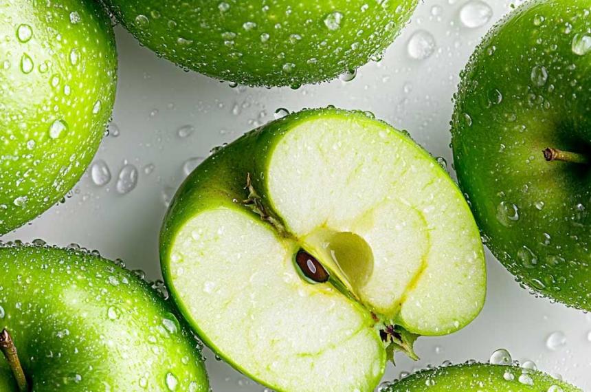 Cuaacutel es el valor nutricional de una manzana verde