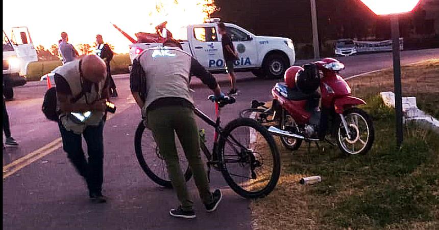 Dos Jóvenes Ciclistas Heridas En Dos Accidentes El Diario De La Pampa