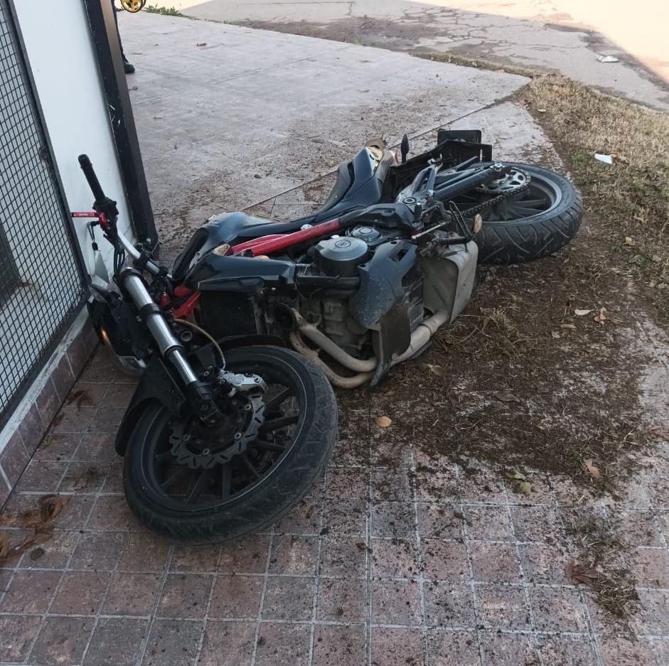 Un Motociclista Herido En El Cruce De Malvinas Argentinas Y Jujuy El